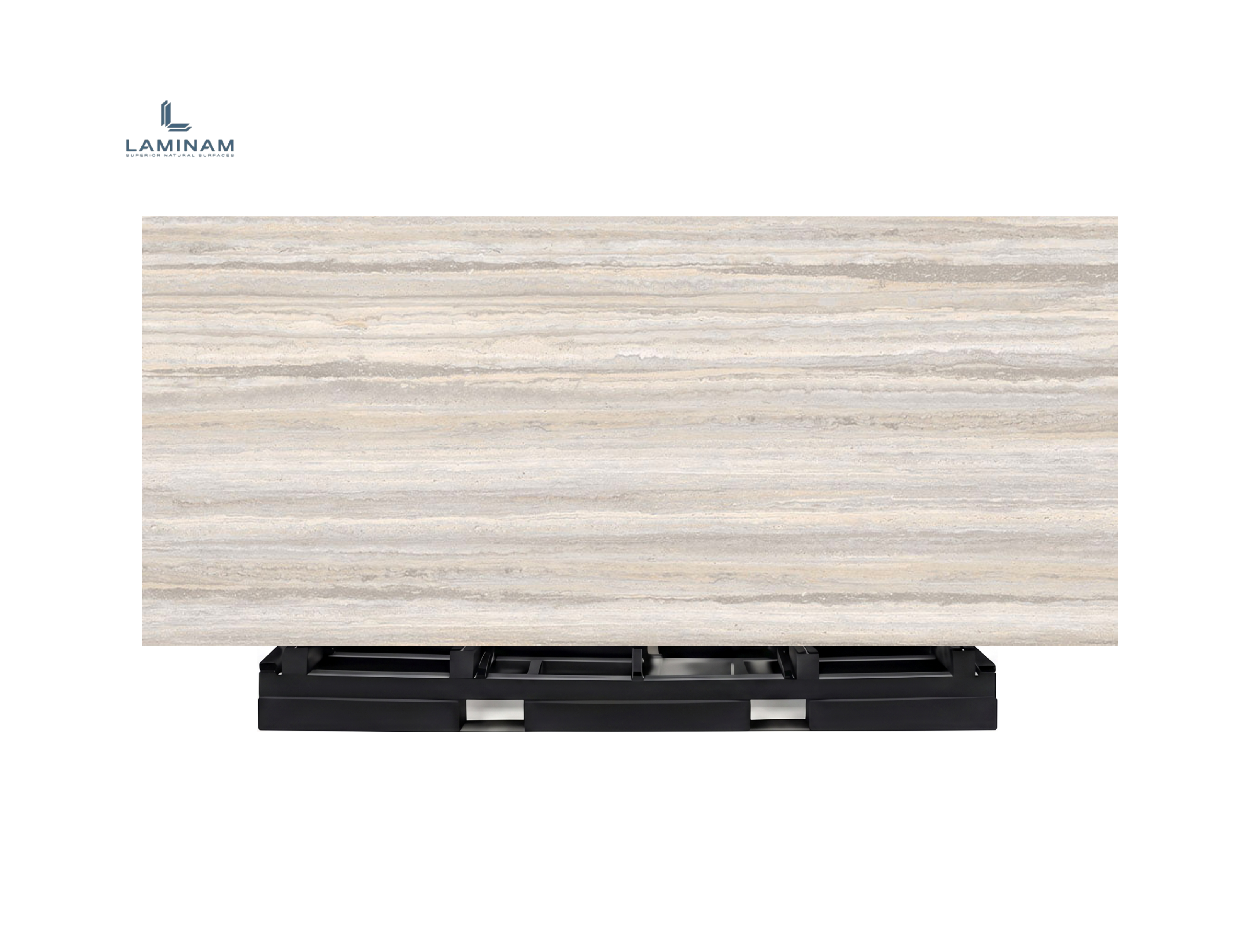 Laminam Travertino Grigio Venato